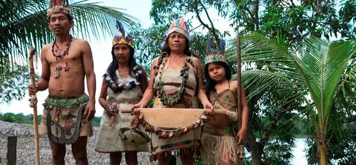 Indigenous people of Colombia, Amazonian traditional costume, Colombia the most welcoming country in the world