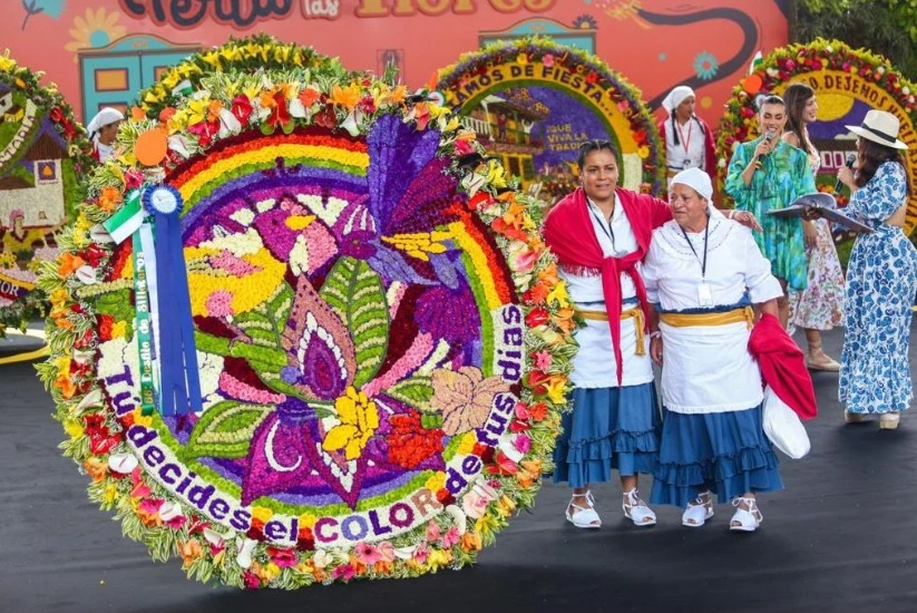 Desfile de silleteros