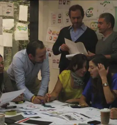 Reunión de colaboradores 