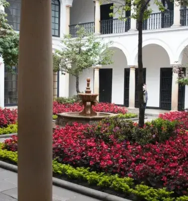 Interior de museo 